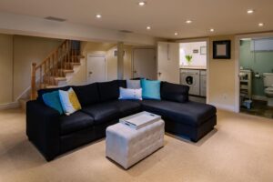 basement renovation in budget