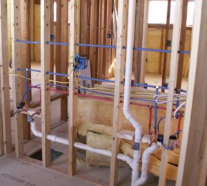 electrical system and plumbing your basement